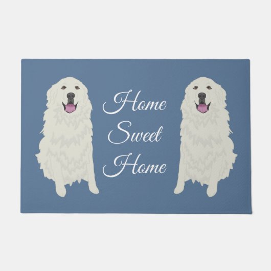 Große Pyrenäen Fußmatte (Vorderseite)