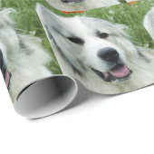 Große Pyrenäen Geschenkpapier (Rolleneckpunkt)