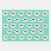 Große Pyrenäen  Geschenkpapier Set (Vorderseite 3)