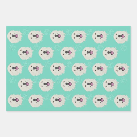 Große Pyrenäen Geschenkpapier Set (Vorderseite 3)