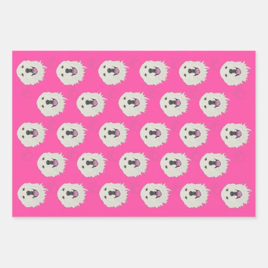 Große Pyrenäen Geschenkpapier Set (Vorderseite 2)