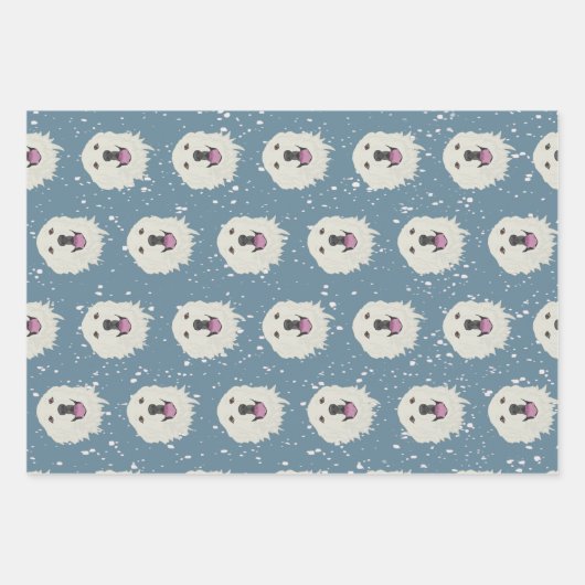 Große Pyrenäen Geschenkpapier Set (Vorderseite 3)