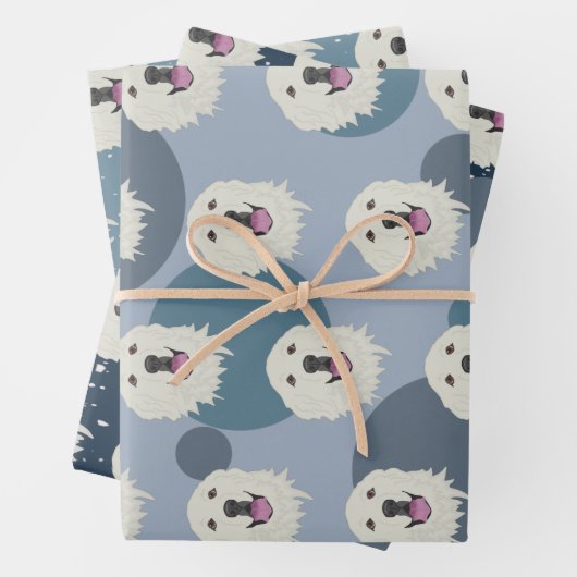 Große Pyrenäen Geschenkpapier Set (Beispiel)