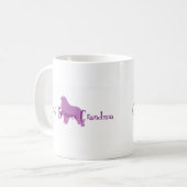 Große Pyrenäen-Großmutter Kaffeetasse (Vorderseite Links)