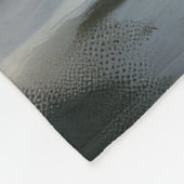 Große Pyrenäen Hund im Schnee Weihnachten Fleecedecke (Ecke)