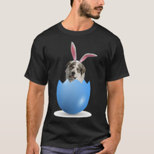 Große Pyrenäen Hund Ostern Bunny gefärbt Egg Hunti T-Shirt