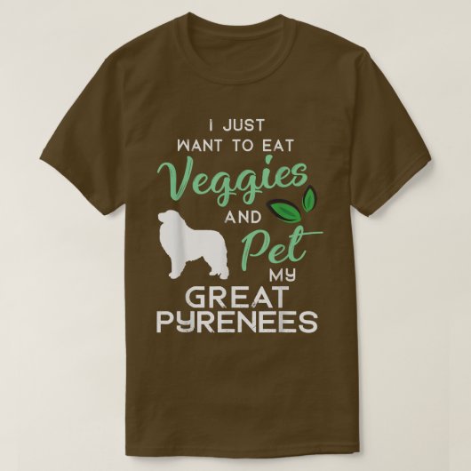 Große Pyrenäen Hund Zigarrenliebhaber Xmas Geburts T-Shirt (Design vorne)