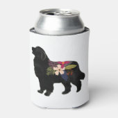 Große Pyrenäen Hund züchten Boho Silhouette Dosenkühler (Kanne Vorderseite)