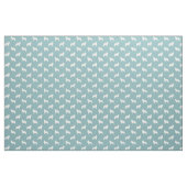 Große Pyrenäen Hunde Silhouetten Gemustert Stoff (Yard (91,4 cm))