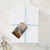 Große Pyrenäen im Herbst Leaves Fall Inspiriert Geschenkanhänger (Mit Garn)