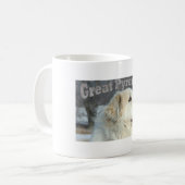 Große Pyrenäen-Kaffee-Tasse Kaffeetasse (Vorderseite Links)