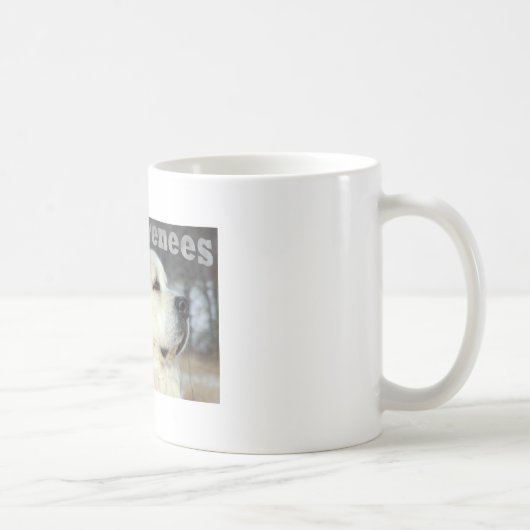 Große Pyrenäen-Kaffee-Tasse Kaffeetasse (Rechts)