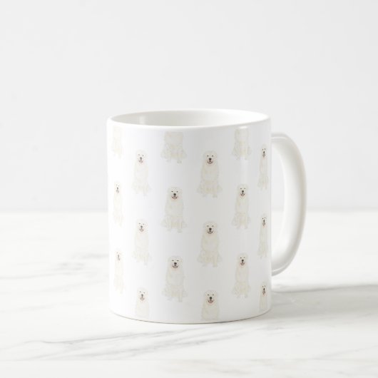 Große Pyrenäen Kaffeetasse (VorderseiteRechts)
