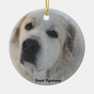 Große Pyrenäen Keramikornament