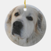 Große Pyrenäen Keramikornament (Hinten)