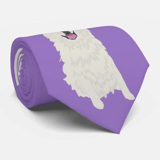 Große Pyrenäen Krawatte (Gerollt)