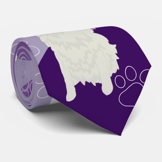Große Pyrenäen Krawatte (Gerollt)