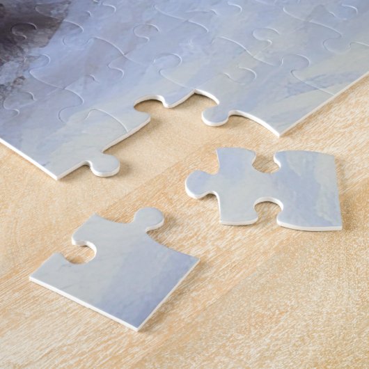 Große Pyrenäen lassen es Weihnachten erahnen Puzzle (Seite)