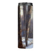 Große Pyrenäen lassen es Weihnachten erahnen Thermosbecher (Rückseite)