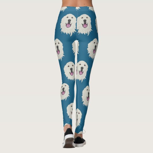 Große Pyrenäen  Leggings (Rückseite)