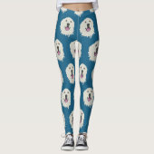 Große Pyrenäen Leggings (Vorderseite)