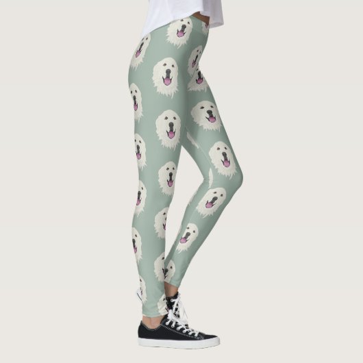 Große Pyrenäen Leggings (Rechts)