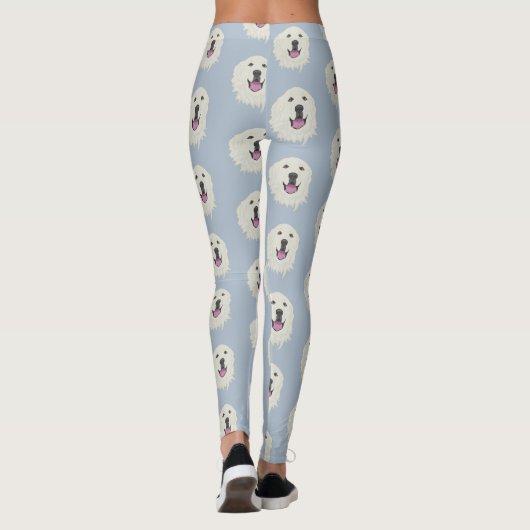 Große Pyrenäen Leggings (Rückseite)