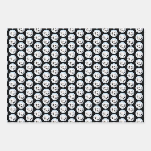 Große Pyrenäen Malerei - Original Hunde Kunst Geschenkpapier Set (Vorderseite 3)