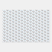 Große Pyrenäen Malerei - Original Hunde Kunst Geschenkpapier Set (Vorderseite 2)