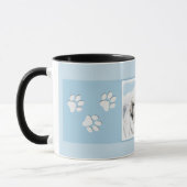 Große Pyrenäen Malerei - Original Hunde Kunst Tasse (Links)