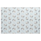 Große Pyrenäen Malerei White Original Hunde Kunst Stoff (Fat Quarter (45,7 x 55,9 cm))