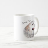 Große Pyrenäen Mama 2 Kaffeetasse (VorderseiteRechts)