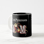 Große Pyrenäen Mama Tasse (Vorderseite Links)
