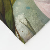 Große Pyrenäen mit Ostereiern Fleecedecke (Ecke)