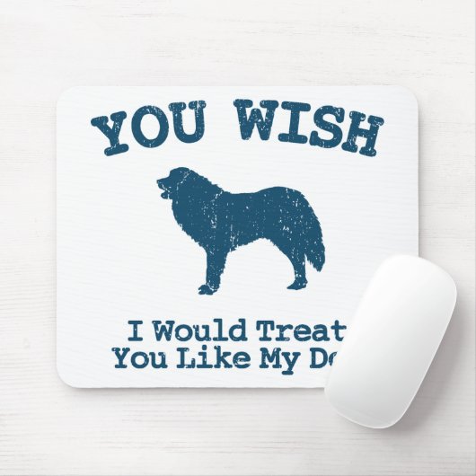 Große Pyrenäen Mousepad (Mit Mouse)