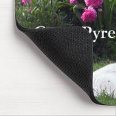 Große Pyrenäen Mousepad (Ecke)