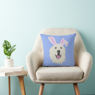 Große Pyrenäen Ostern Kissen