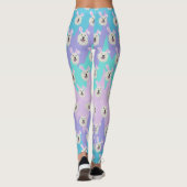Große Pyrenäen Ostern Leggings (Rückseite)
