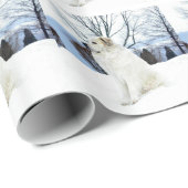 Große Pyrenäen-Packpapier Geschenkpapier (Rolleneckpunkt)