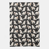 Große Pyrenäen Paws and Bones Küchentücher (Vertikal)