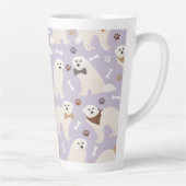 Große Pyrenäen Paws und Knochen Milchtasse (Rechts)