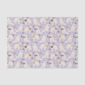 Große Pyrenäen Paws und Knochen Seidenpapier (Vorderseite)