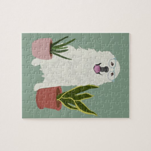 Große Pyrenäen-Pflanze Puzzle (Horizontal)