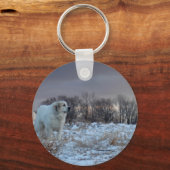 Große Pyrenäen Schlüsselanhänger (Vorderseite)