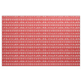 Große Pyrenäen Silhouetten Weihnachtsfeiertag Stoff (Yard (91,4 cm))
