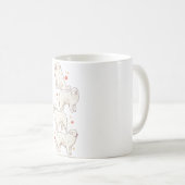 Grosse Pyrenäen � Süße Tier Art Kaffeetasse (VorderseiteRechts)