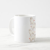 Grosse Pyrenäen � Süße Tier Art Kaffeetasse (Vorderseite Links)