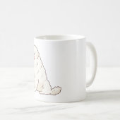 Grosse Pyrenäen � Süße Tier Art Kaffeetasse (VorderseiteRechts)
