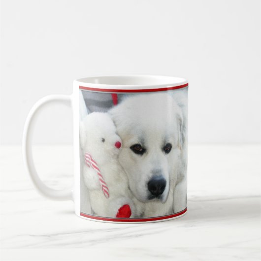 Große Pyrenäen-Tasse Kaffeetasse (Links)