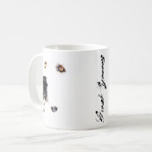 Große Pyrenäen-Tasse Kaffeetasse (Vorderseite Links)